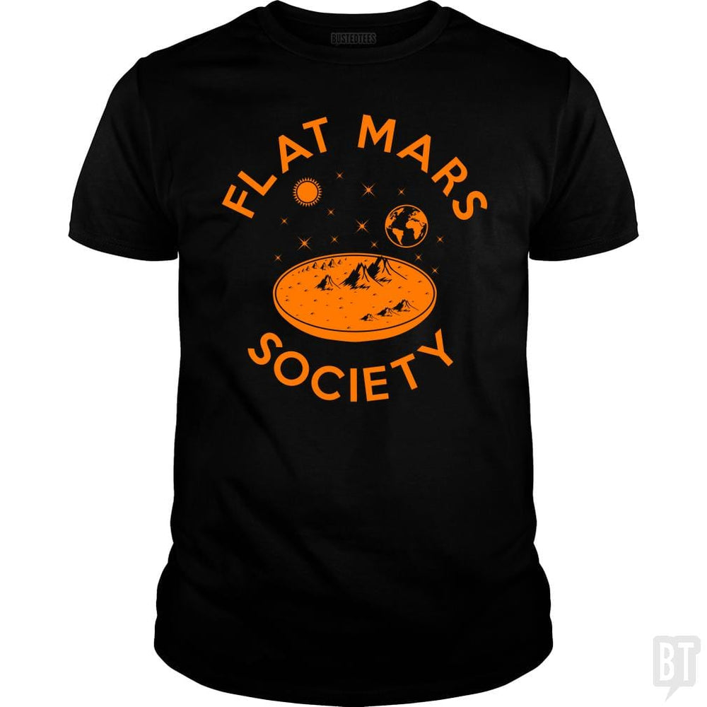 Flat Mars Society - BustedTees.com