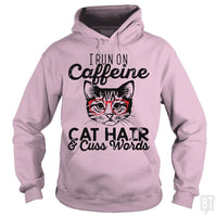 Load image into Gallery viewer, i run on cafeeine t shirt - BustedTees.com
