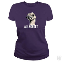 Load image into Gallery viewer, Letterkenny Allegedly Ostrich Funny Flightless Bir - BustedTees.com
