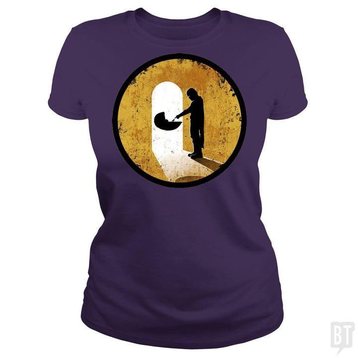 The First Encounter (yellow) - BustedTees.com