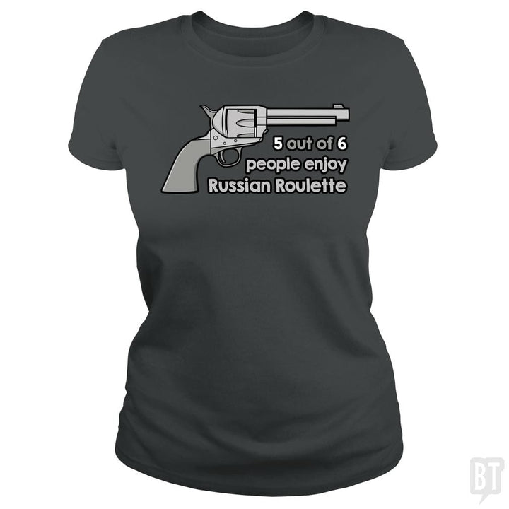 Russian Roulette - BustedTees.com