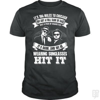 Load image into Gallery viewer, Blues Brothers Hit It - BustedTees.com
