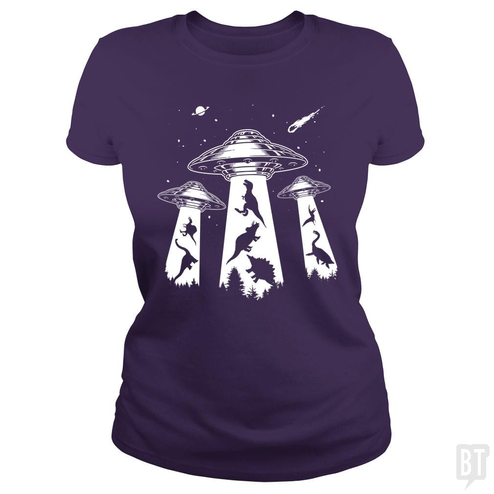 UFO Abduction - BustedTees.com