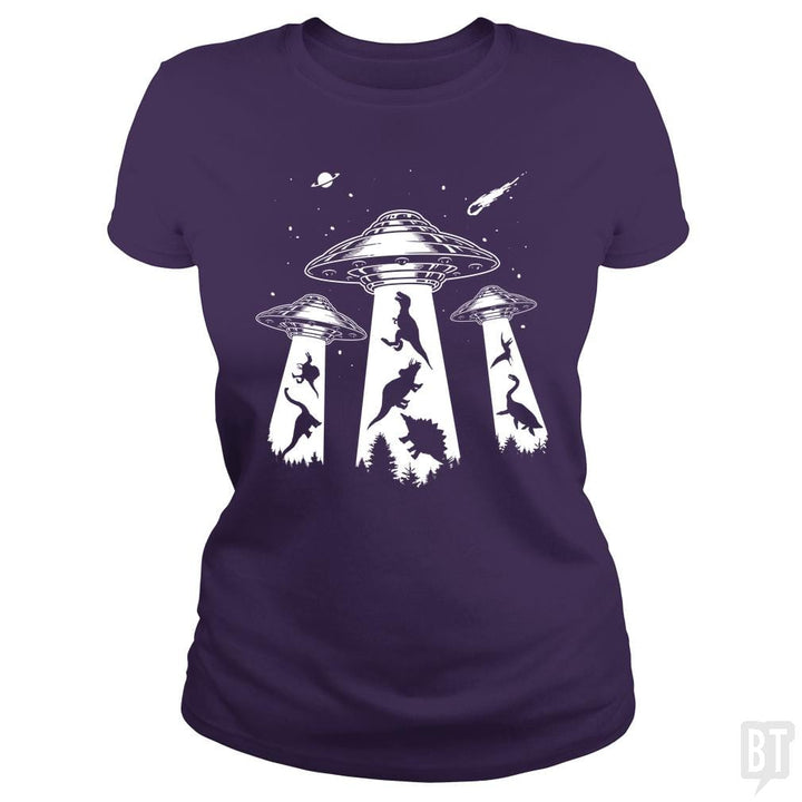 UFO Abduction - BustedTees.com