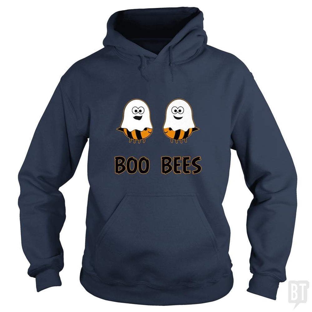 Boo Bees Halloween Ghosts and Bees - BustedTees.com
