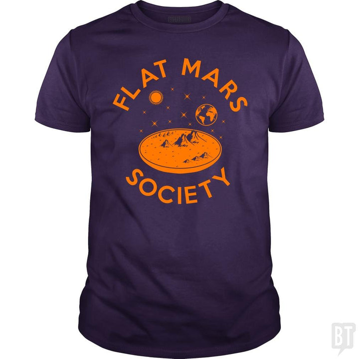 Flat Mars Society - BustedTees.com