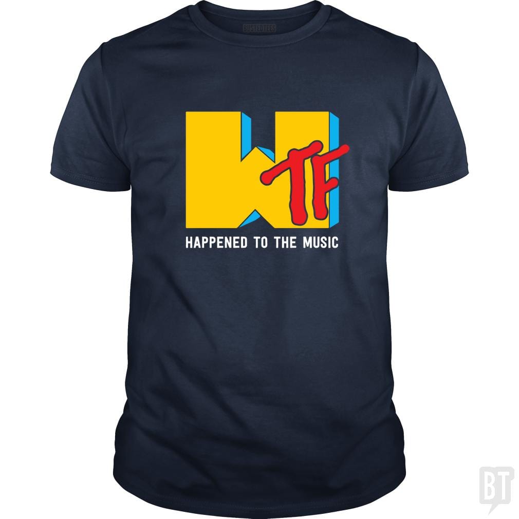 WTF Music - BustedTees.com