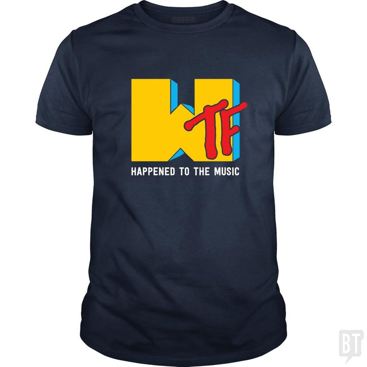 WTF Music - BustedTees.com