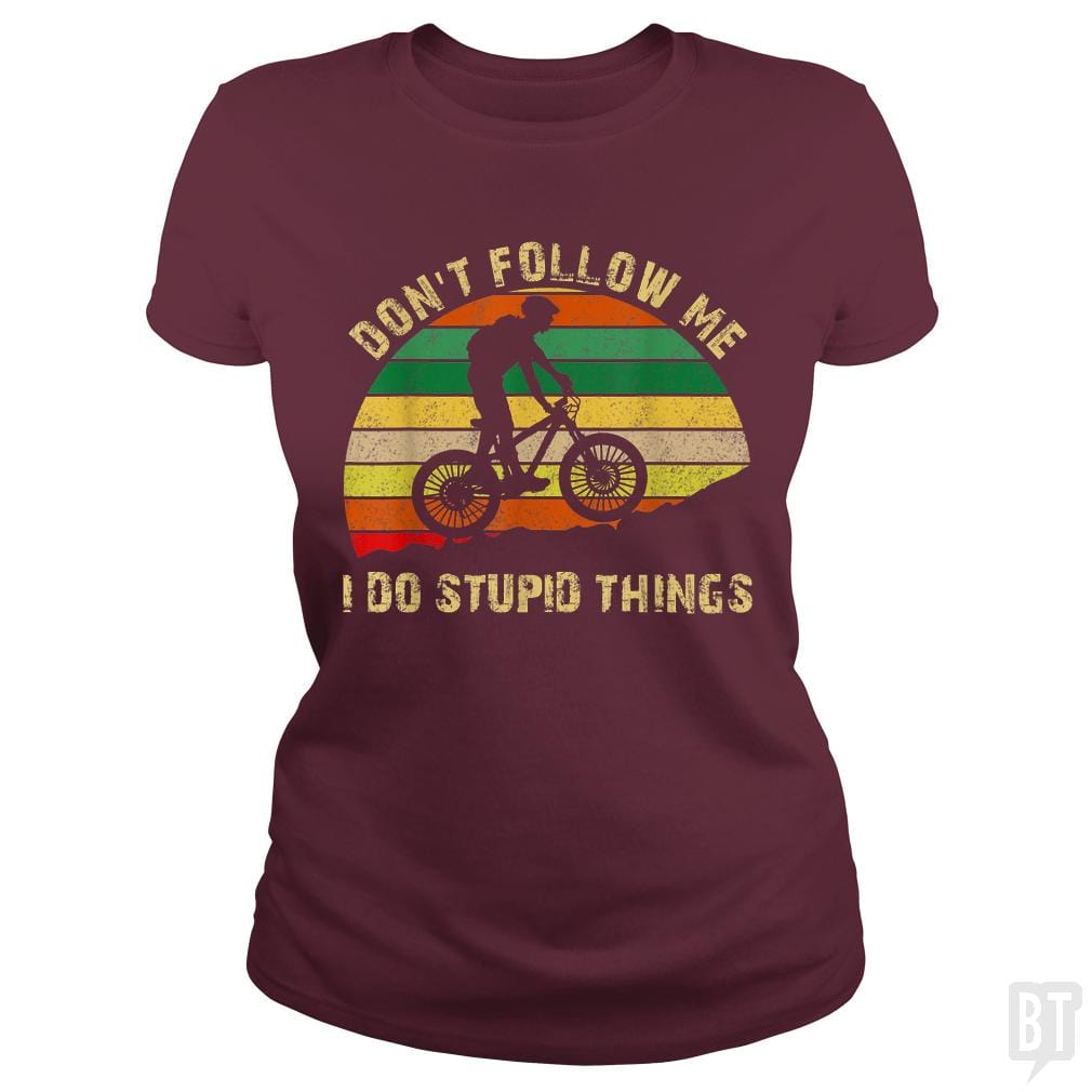 Funny Mountain Bike - BustedTees.com