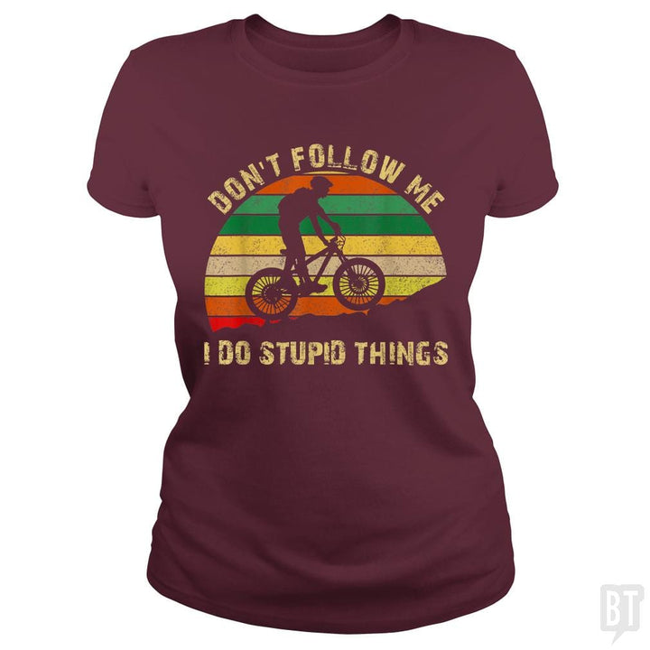 Funny Mountain Bike - BustedTees.com