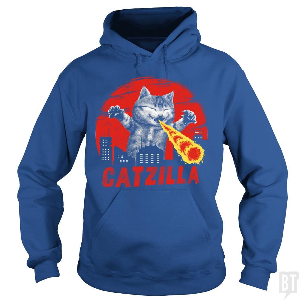 Catzilla - BustedTees.com