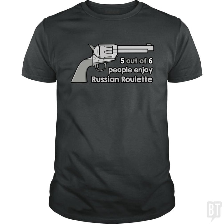 Russian Roulette - BustedTees.com