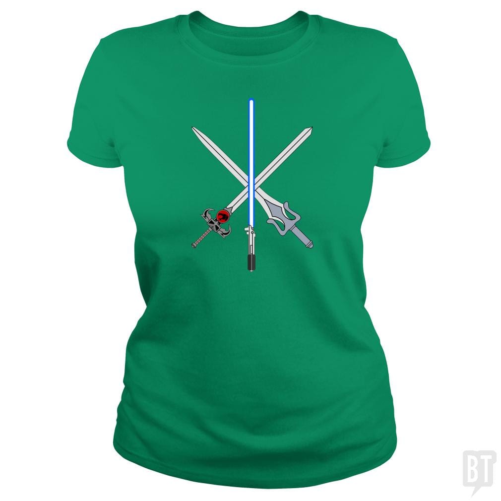 Choose Your Sword - BustedTees.com