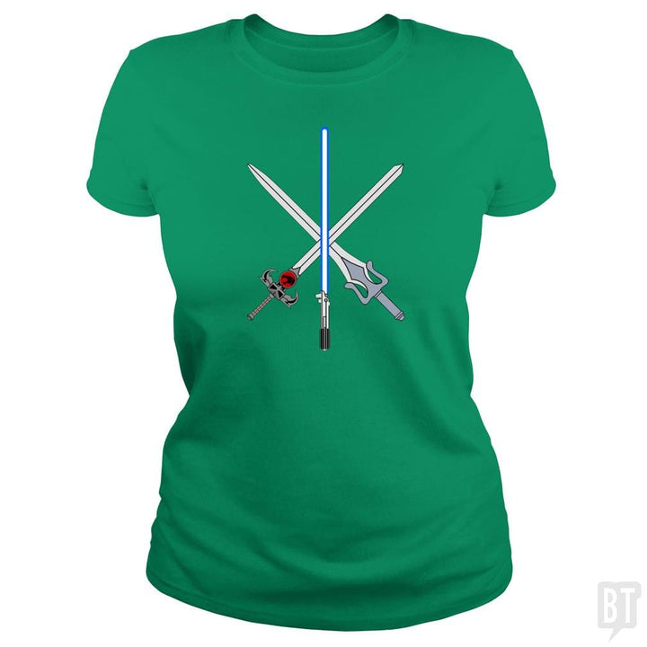 Choose Your Sword - BustedTees.com