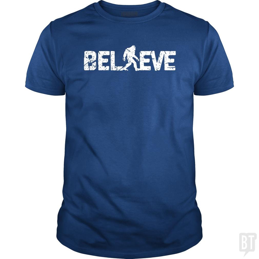 Believe Bigfoot - BustedTees.com