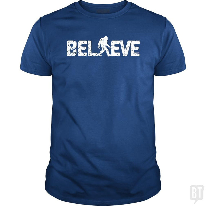 Believe Bigfoot - BustedTees.com