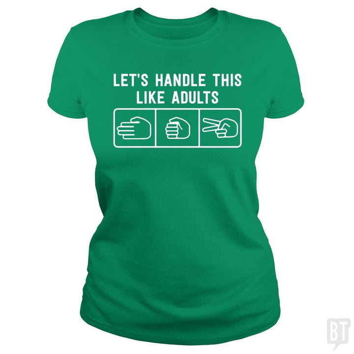 Rock Paper Scissors - BustedTees.com