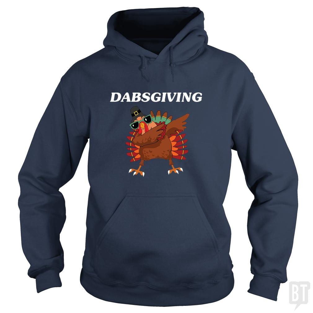 Dabsgiving Dabbing Turkey Funny Thanksgiving - BustedTees.com
