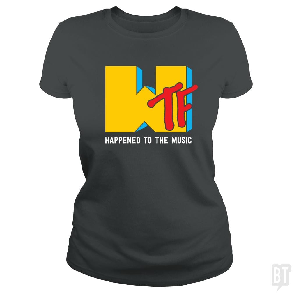 WTF Music - BustedTees.com