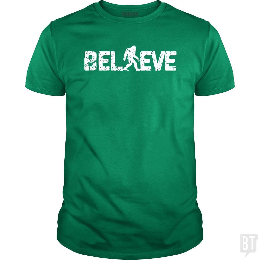 Believe Bigfoot - BustedTees.com