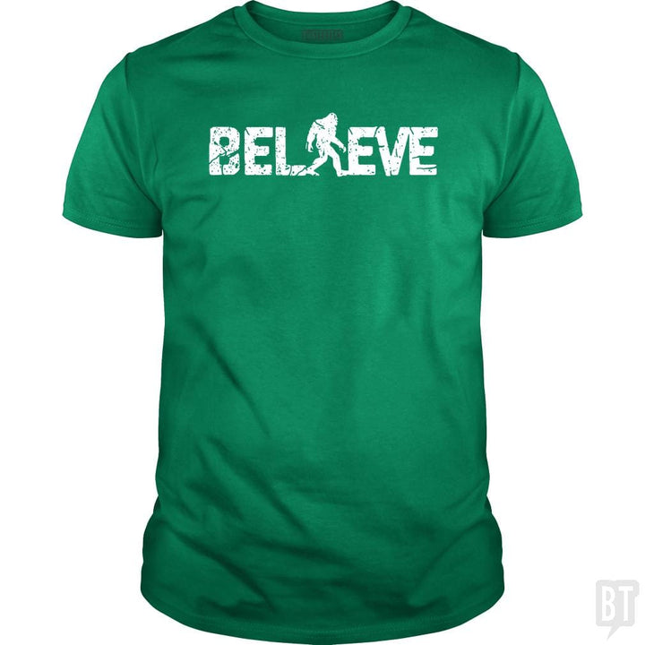 Believe Bigfoot - BustedTees.com