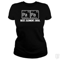 Load image into Gallery viewer, PAPA BEST ELEMENT EVER Funny Father&#39;s Day Grandpa - BustedTees.com
