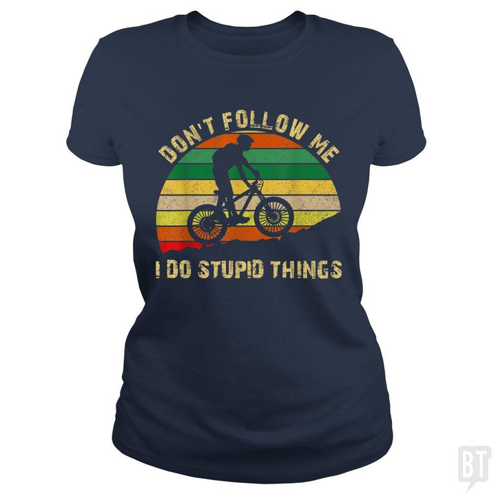 Funny Mountain Bike - BustedTees.com