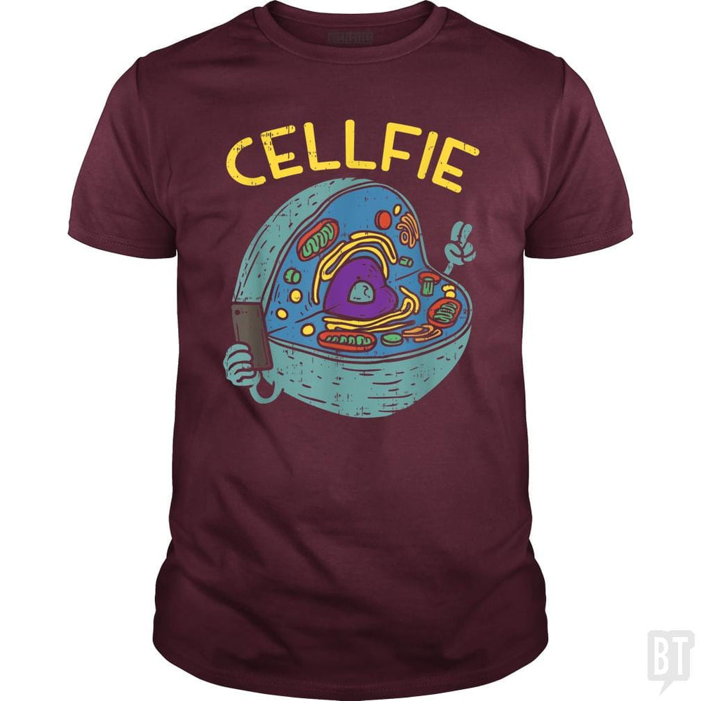 Cell Fie Funny Science Biology Teacher - BustedTees.com