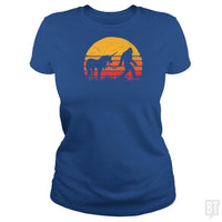 Load image into Gallery viewer, Funny Bigfoot Sasquatch and Unicorn Shirt - BustedTees.com
