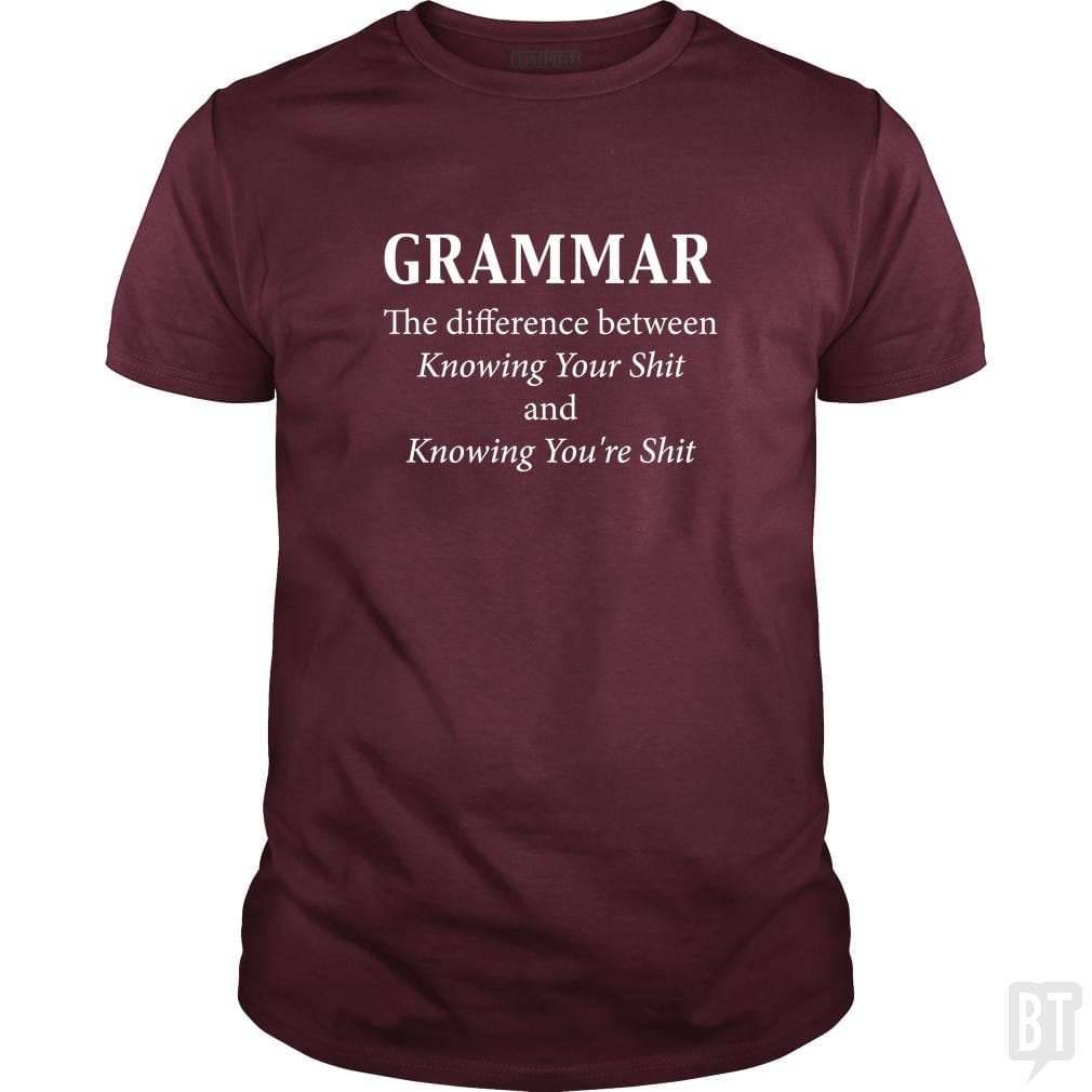 Grammar - BustedTees.com