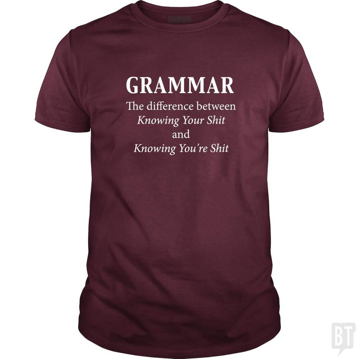 Grammar - BustedTees.com
