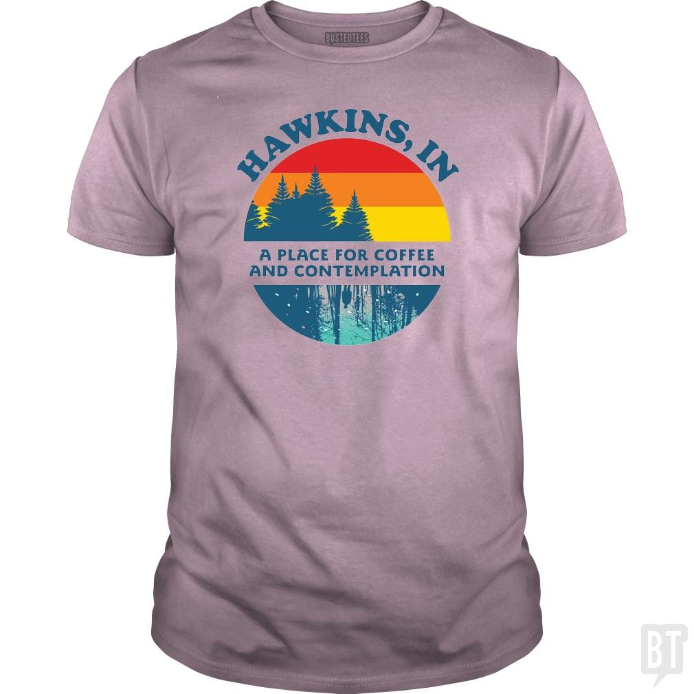 STRANGER THINGS ? Hawkins, IN - BustedTees.com