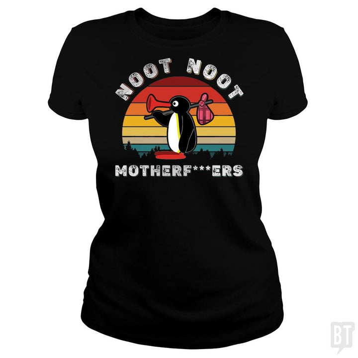 Noot Noot Pingu - BustedTees.com