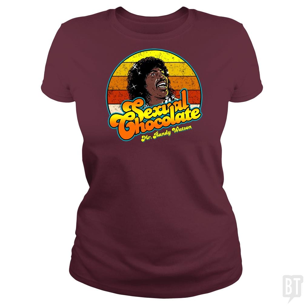 Randy Watson Sexual Chocolate Retro - BustedTees.com