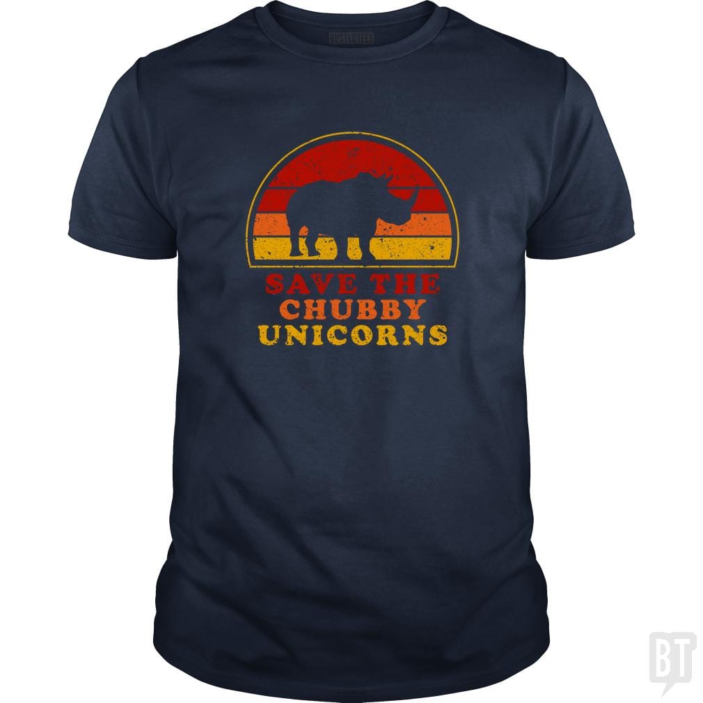 Save The Chubby Unicorns - BustedTees.com