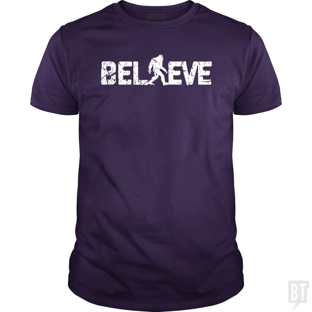 Believe Bigfoot - BustedTees.com