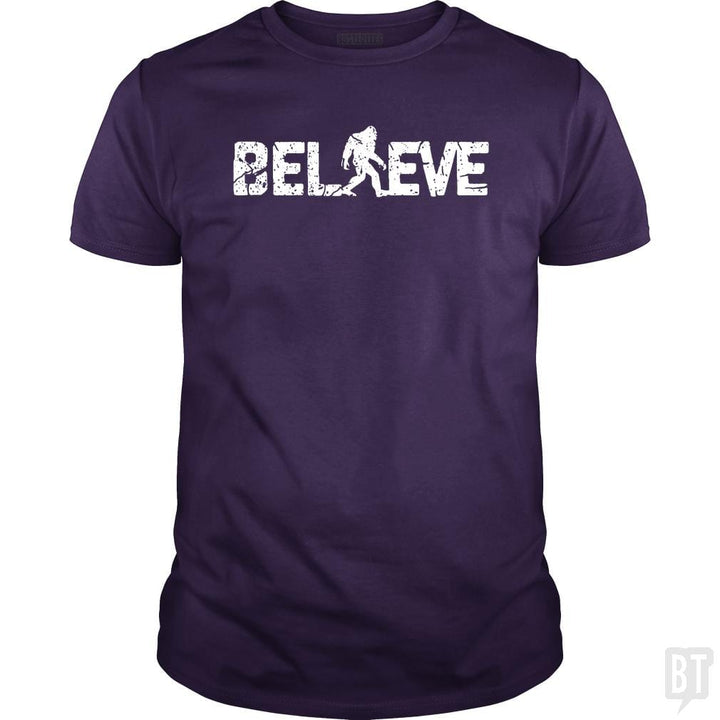 Believe Bigfoot - BustedTees.com