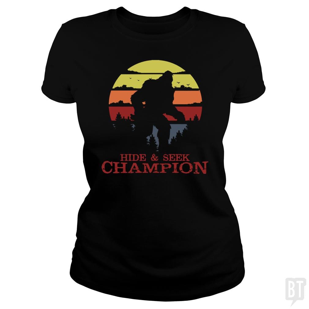 Hide And Seek Champion - BustedTees.com
