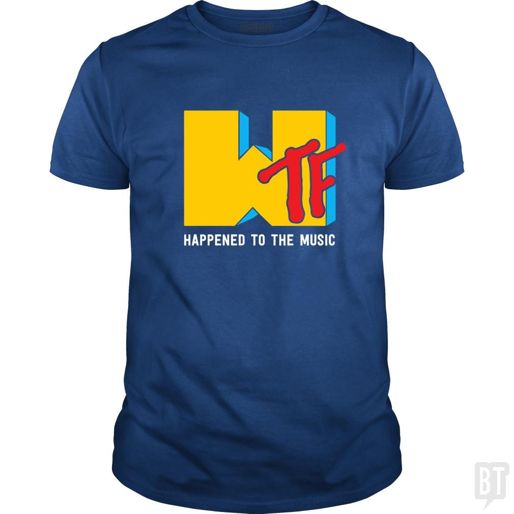 WTF Music - BustedTees.com
