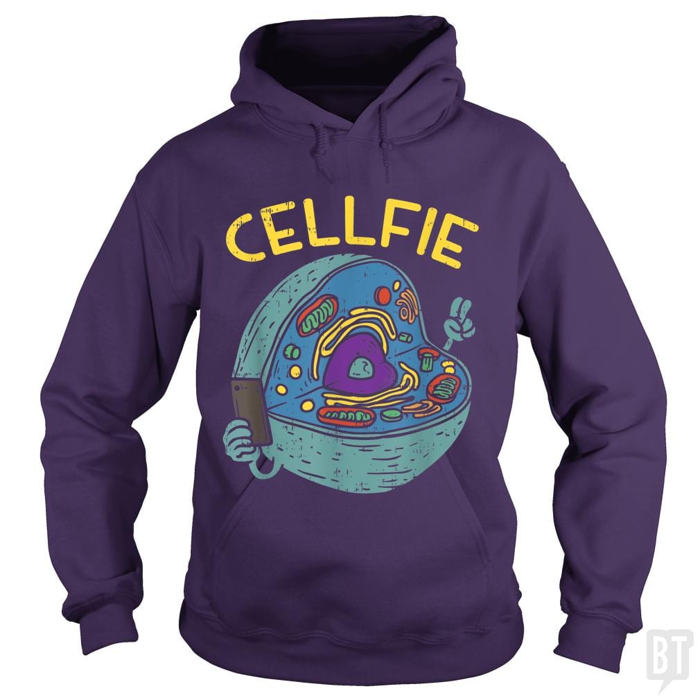Cell Fie Funny Science Biology Teacher - BustedTees.com