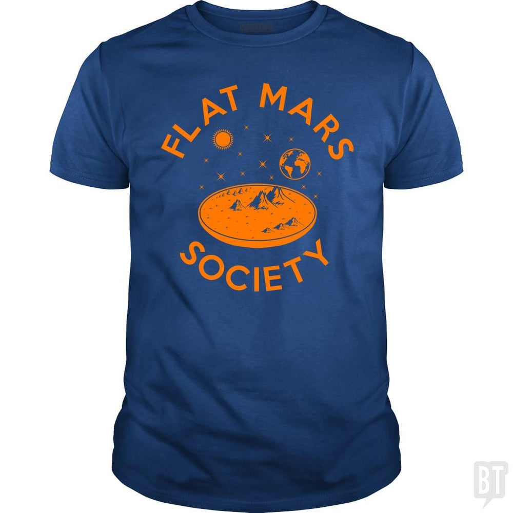 Flat Mars Society - BustedTees.com