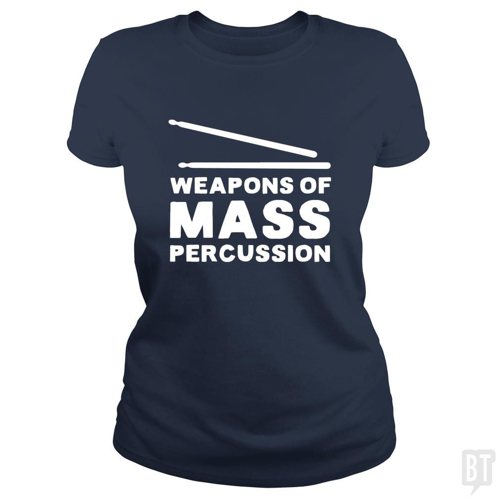 Weapons Of Mass Percussion - BustedTees.com
