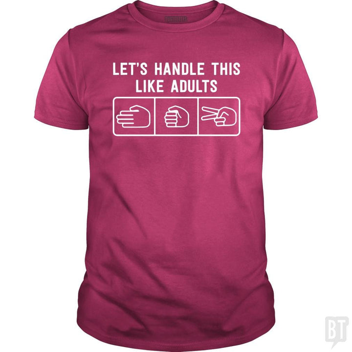 Rock Paper Scissors - BustedTees.com