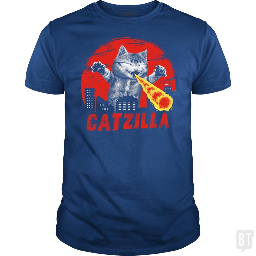 Catzilla - BustedTees.com