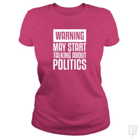 Load image into Gallery viewer, Funny Political T Shirts Gift For Political Junkie - BustedTees.com
