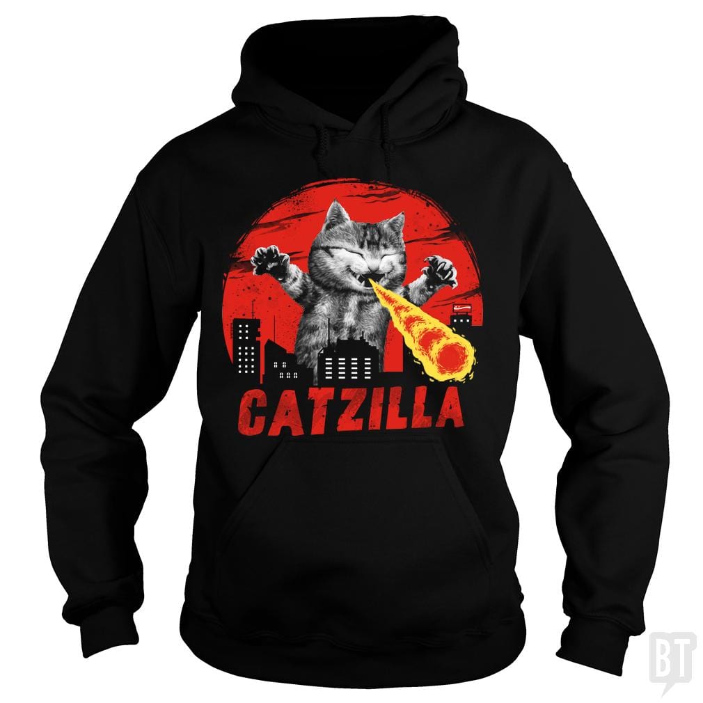 Catzilla - BustedTees.com