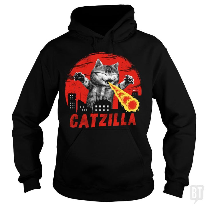 Catzilla - BustedTees.com
