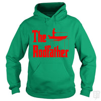 Load image into Gallery viewer, The Rodfather. Funny Fishing Tshirt for Fisherman - BustedTees.com
