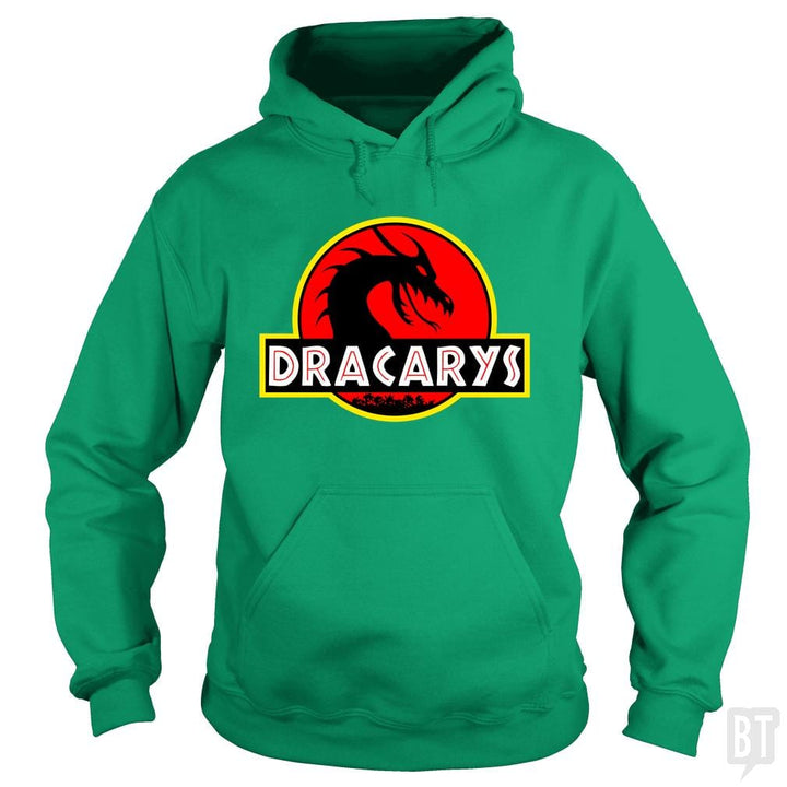 Dracarys Jurassic Dragon Thrones Parody T-Shirt - BustedTees.com