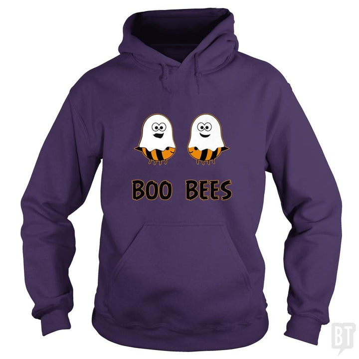 Boo Bees Halloween Ghosts and Bees - BustedTees.com